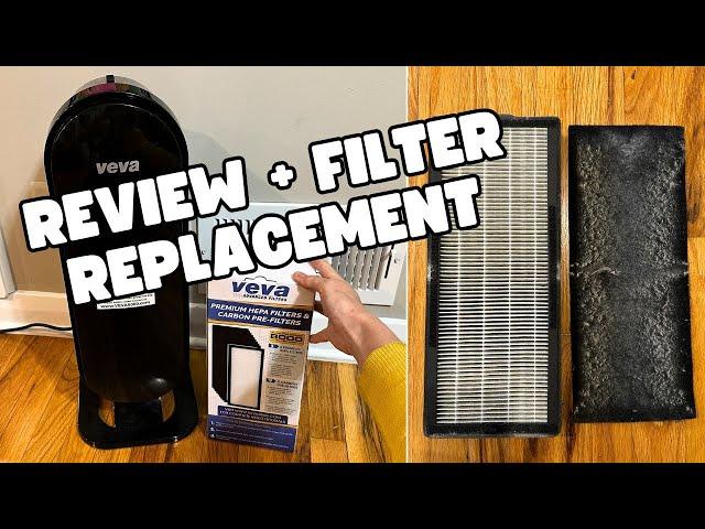 Veva 8000 Air Purifier Review + Filter Replacement Demo