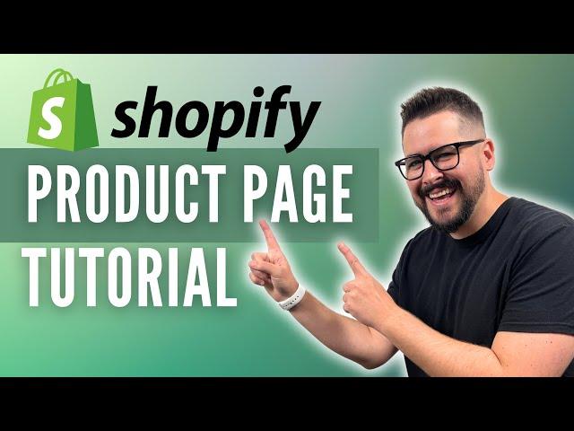 How To Create A High Selling Shopify Product Page