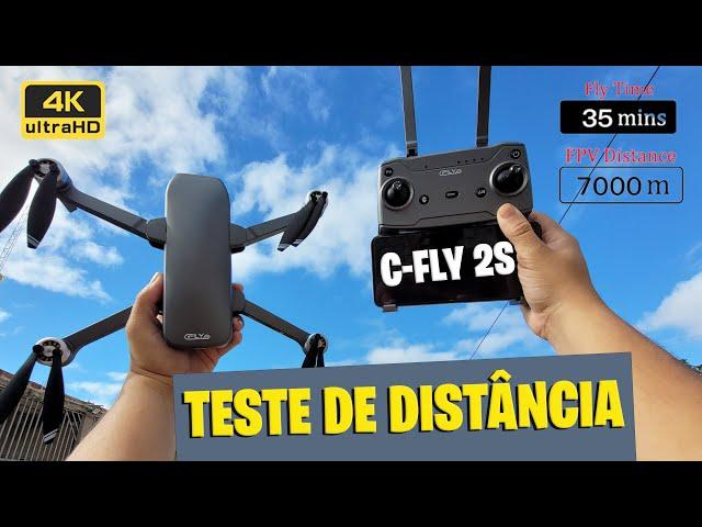 Drone C-Fly Faith 2s 4k 7km Distancia - Dos Baratos o Melhor