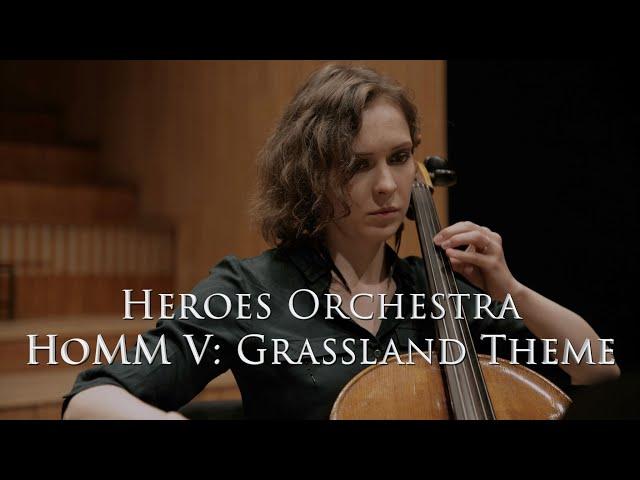 Heroes Orchestra - Grassland theme from HoMM V | 4K