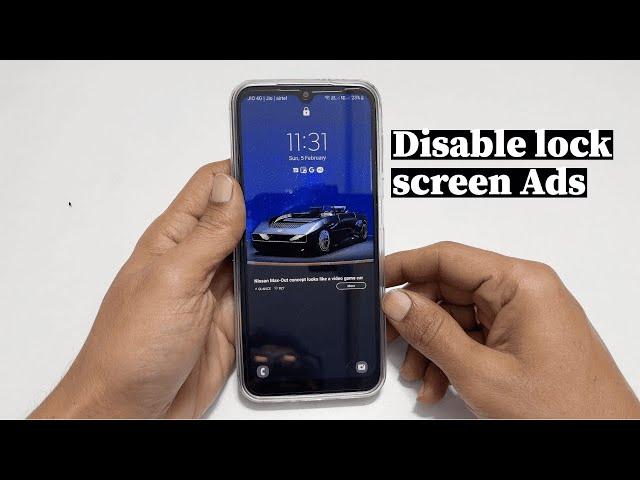 How to Disable Lock Screen Wallpaper services or Ads on Samsung Galaxy A14 5G