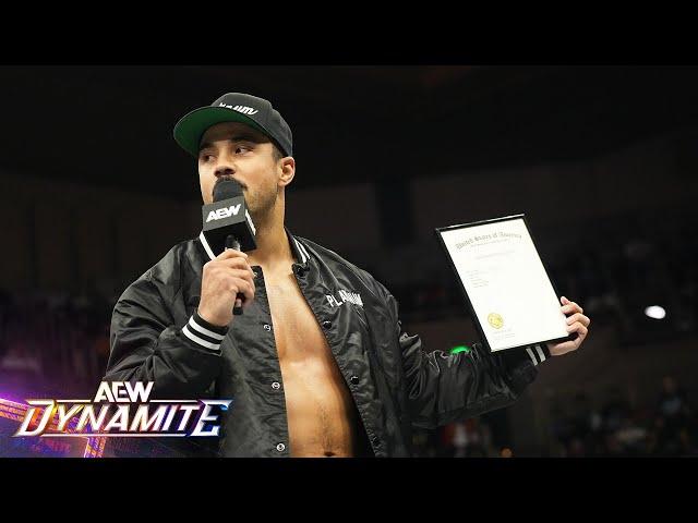 Switchblade Jay White steps up to Max Caster’s Open Challenge! | 2/5/25, AEW Dynamite