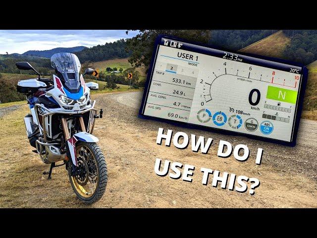 What TFT Rider Modes do I use on my 2022 Africa Twin Adventure Sports DCT?