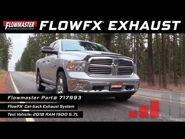 Flowmaster FlowFX Stainless, Dual Side Exit Cat-Back For 2009-22 Ram 1500 4.7L and 5.7L V8 (717993)