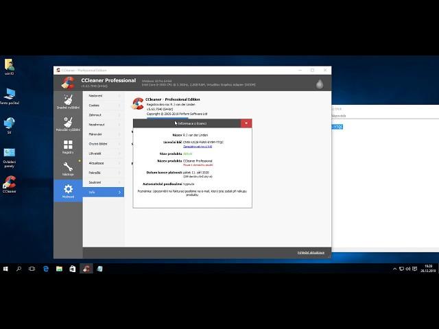 CCLEANER PROFESSIONAL 5.63 + License key, till 2020!!!