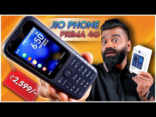 JioPhone Prima 4G Unboxing - Smart Dumb Budget Phone