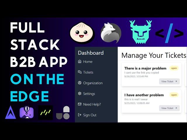 Build a Multi-Tenant B2B App With BUN and HTMX - FULL COURSE