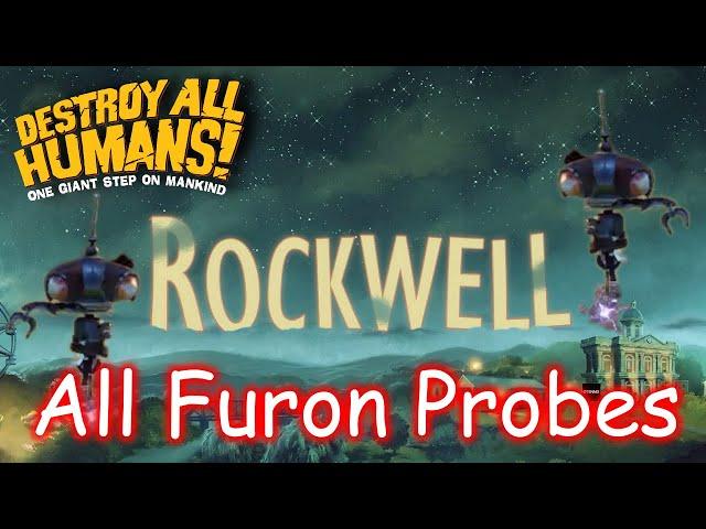 Destroy All Humans Remake - All Furon Probes Collectibles Location Rockwell