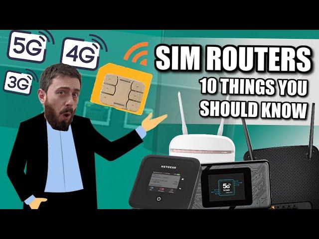 SIM LTE Routers - The 10 THINGS You NEED to Know Before You Buy!