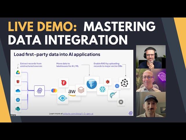 Live Demo: Mastering Data Integration with Airbyte!