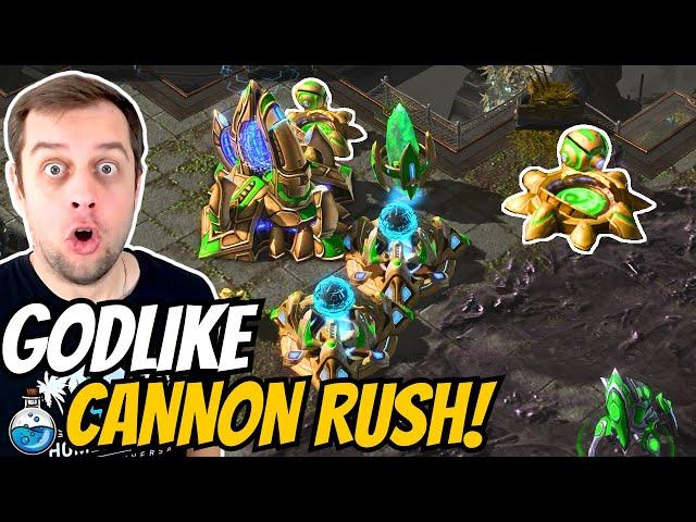 Cannon Rusher on a WINNING RAMPAGE! | Cannon Rush in Grandmaster #65 StarCraft 2