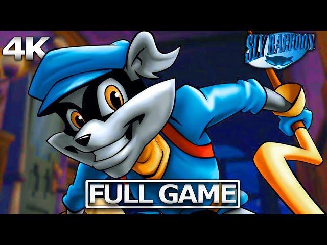 SLY COOPER AND THE THIEVIUS RACCOONUS Full Gameplay Walkthrough / No Commentary 【FULL GAME】4K UHD