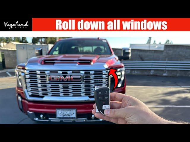 How To: Roll Down Windows Using Key Fob on GM Vehicles!