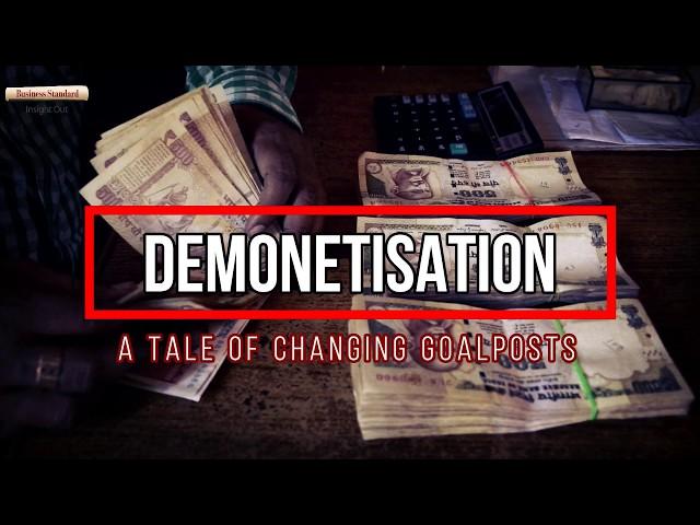 One year of Note Ban: Flip-flops in the demonetisation story