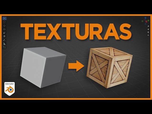 Como aplicar TEXTURAS no Blender 3D (passo-a-passo)