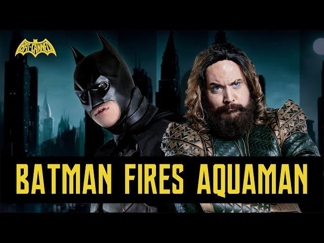 BATMAN FIRES AQUAMAN | BAT-CANNED