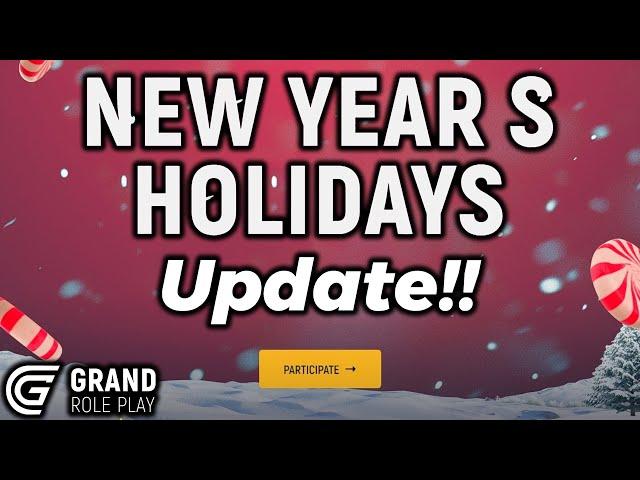 Reviewing the New Years/Christmas Update in Grand RP!!