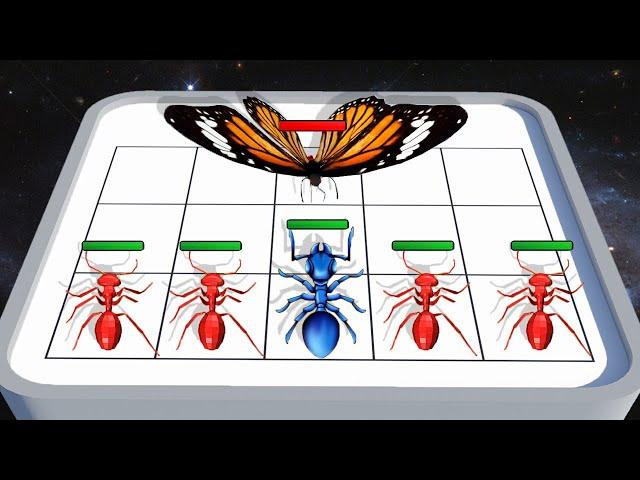 Merge Ant: Insect Fusion 99 ⭐ a-z All Levels Merge Battles