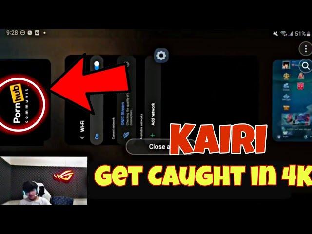 Kairi watching Po**Hub | Kairi Get Caught in 4K  | Kairi MLBB