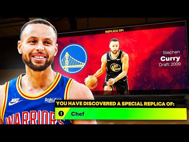 OFFICIAL STEPHEN CURRY *CHEF* BUILD in NBA 2K23 - RARE EASTER EGG BUILD