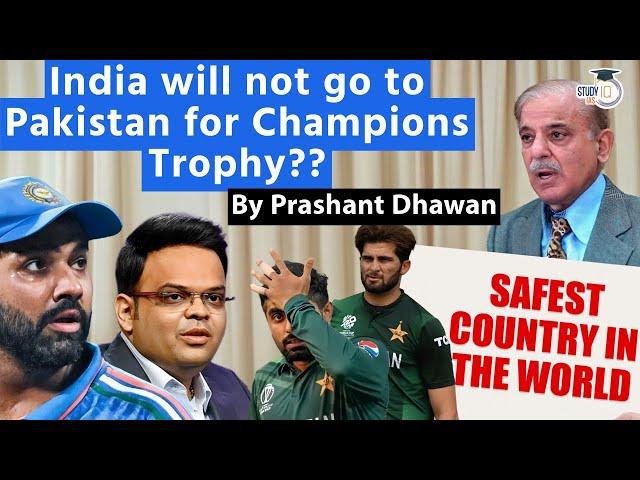 India will not go to Pakistan for Champions Trophy | Pakistan's Cricket Economy to Suffer losses