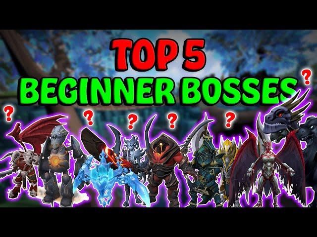 The Best 5 Bosses For Beginners! - Make Money & Improve!