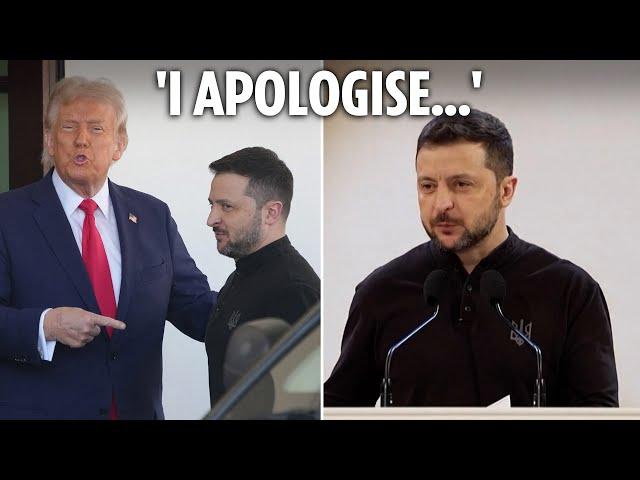 Zelensky's suit 'swipe' at Trump gets laughs & applause