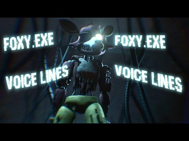 [SFM FNaF] Foxy.exe Voice lines