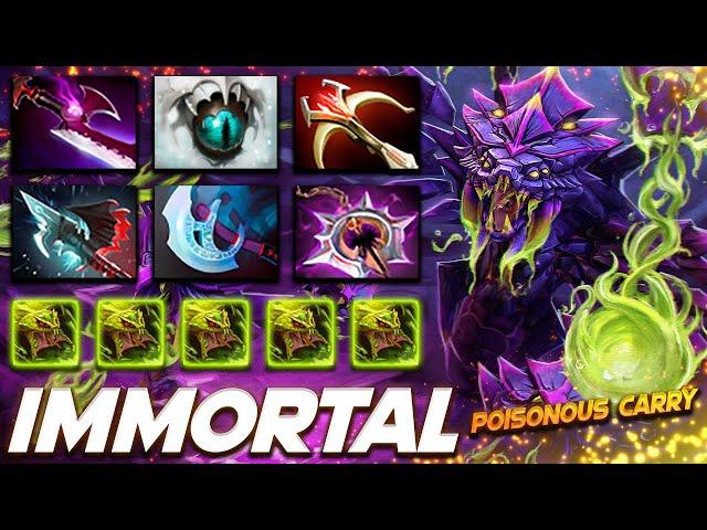 Venomancer Immortal Toxic Zerg - Dota 2 Pro Gameplay [Watch & Learn]