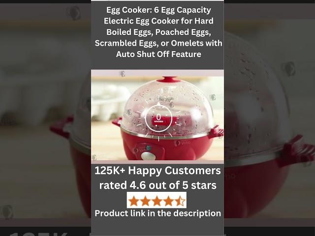 Dash Rapid Egg Cooker Makes Cooking Easy #shorts