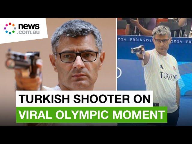 Viral Turkish shooter reveals truth behind Olympics moment