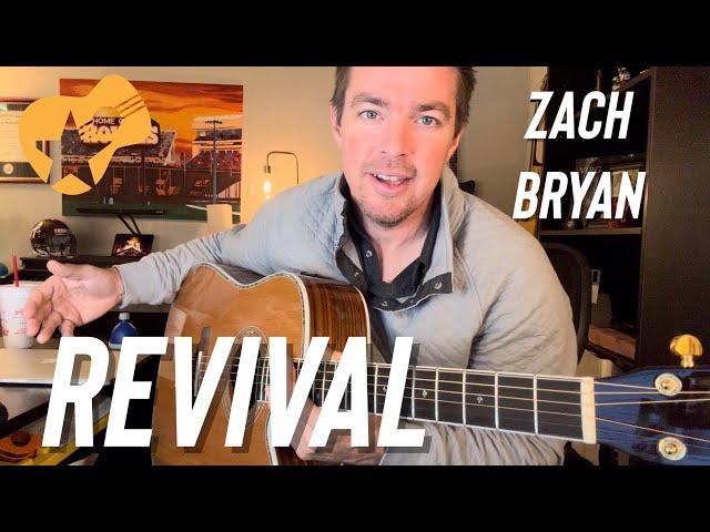 Easy Beginner Guitar Songs "Revival" by Zach Bryan