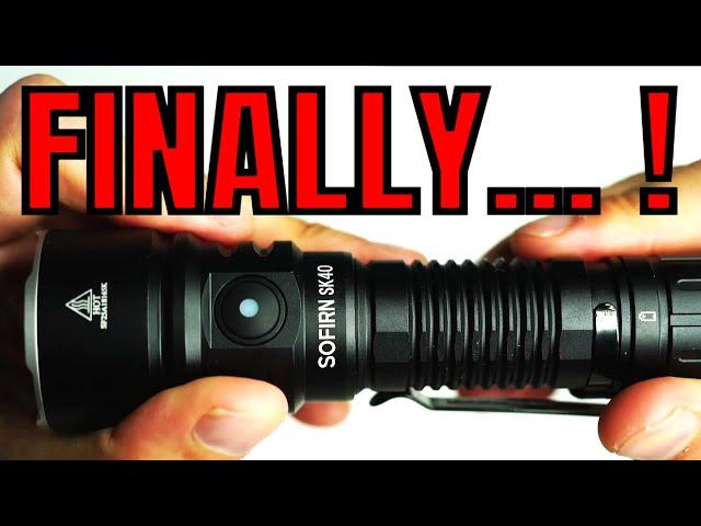 The Future of 'Budget' Tactical Flashlights? Sofirn SK40