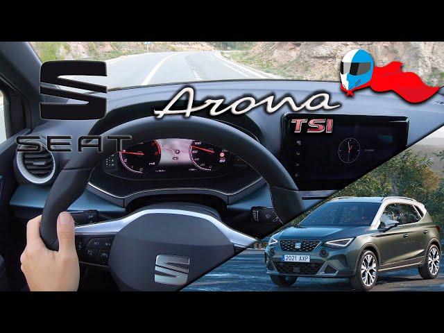 2022 SEAT Arona 1.5 TSI DSG7 (110kW) POV 4K[Test Drive Hero] #42 ACCELERATION, ELASTICITY & DYNAMIC