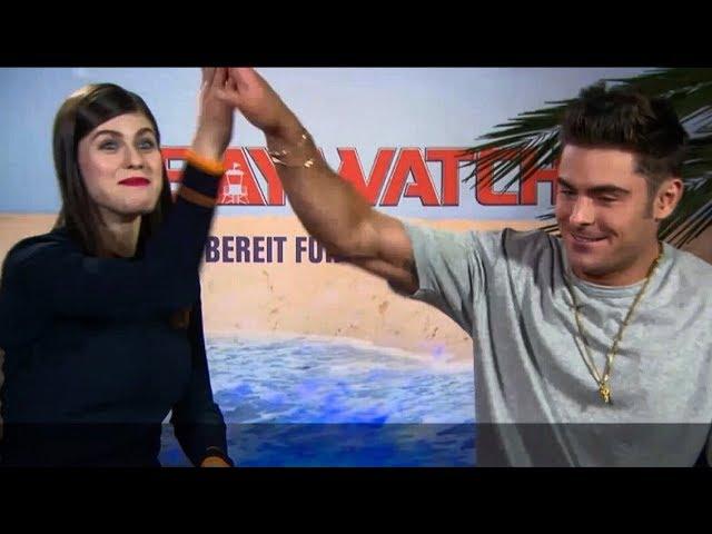 Zac Efron Says Kissing Alexandra Daddario Is The Coolest Thing Ever, You Should Try It