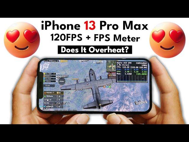 iPhone 13 Pro Max PUBG 120FPS Test | Stable or Not?