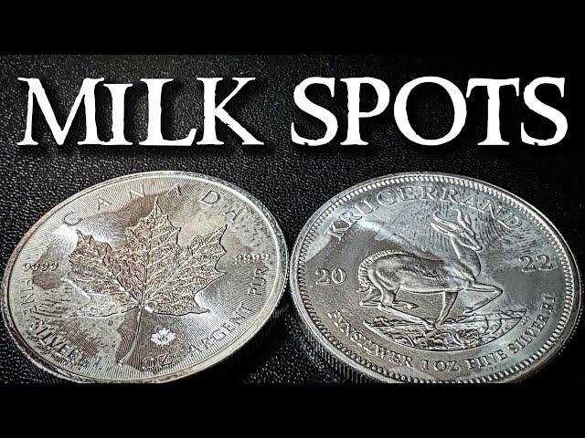 Milk Spots on Silver Coins EXPLAINED!