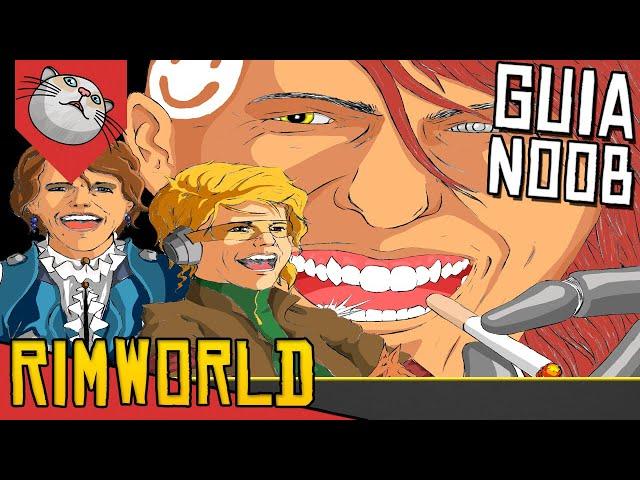 TUTORIAL para completos INICIANTES - Rimworld Guia Novato [Gameplay Português PT-BR