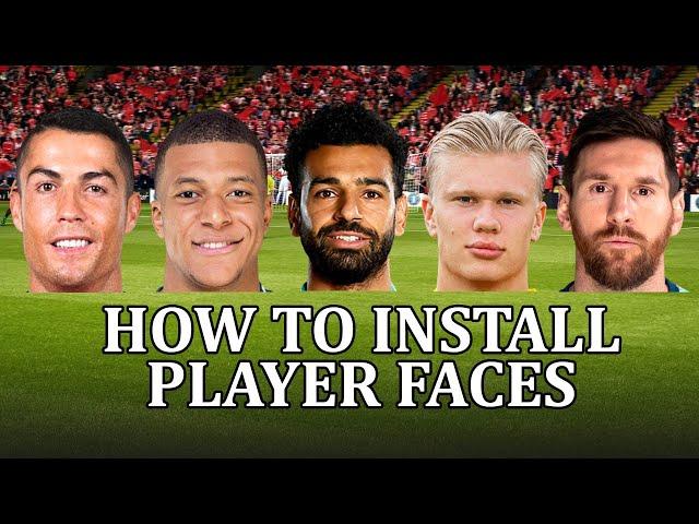 Football Manager 2022 - How to install a face pack and get real player faces. FM22 face pack.