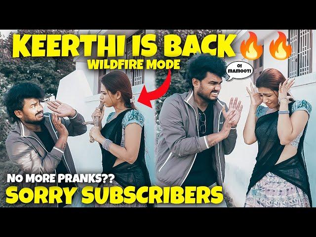 Keerthi is BACKNo More Prank??Sorry Subscribers @Nellai360