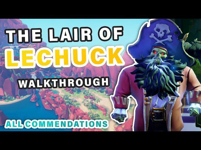 The Lair of LeChuck | Tall Tale Walkthrough Guide + All Commendations ► Sea of Thieves