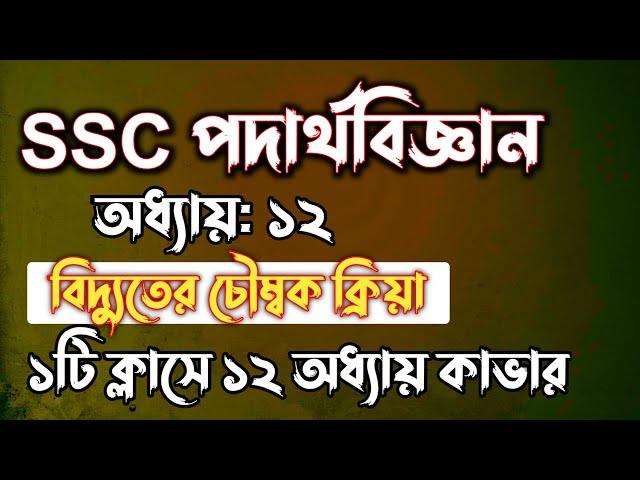 SSC পদার্থবিজ্ঞান || অধ্যায়-১২ || বিদ্যুতের চৌম্বক ক্রিয়া || SSC physics Chapter 12 || Rifat Academy