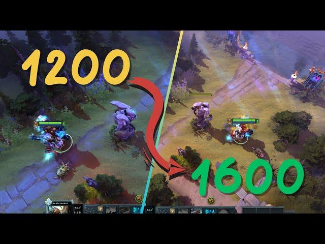 Как отдалить камеру Dota2 7.36B | Отдаление камеры 1600 7.36B