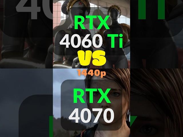 FPS? RTX 4070 vs 4060 Ti in 8 GAMES TEST 2023 in 1440p #rtx4070 #rtx4060ti #pcgaming