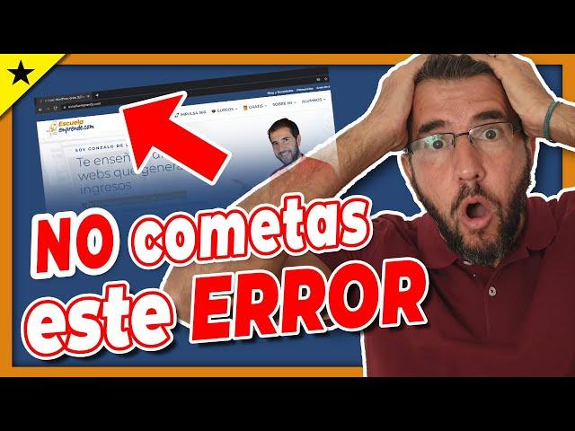  Cómo elegir EL DOMINIO PERFECTO para tu web ¡¡EVITA ESTE ERROR!!