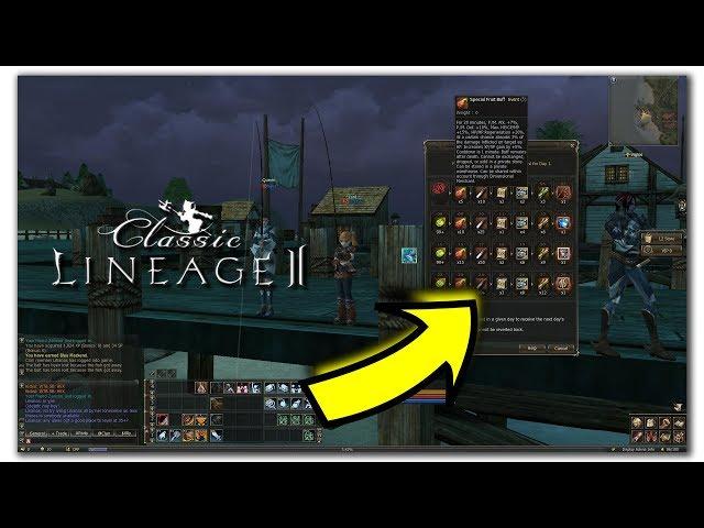 Attendance Checklist Pay To Win Event - Lineage 2 NA Classic - Episode 75