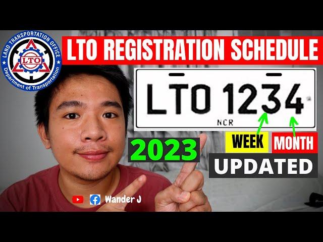 LTO MV REGISTRATION SCHEDULE | KAILAN BA DAPAT MAGPAREHISTRO NG MOTOR VEHICLE sa LTO? | UPDATED