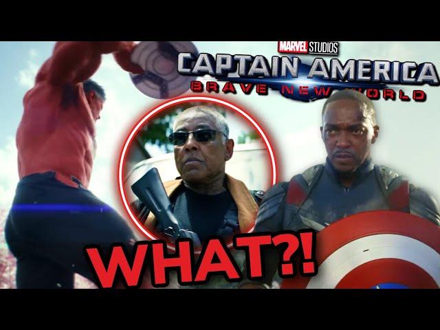 Captain America Brave New World Trailer Breakdown (Red Hulk & Easter Eggs)