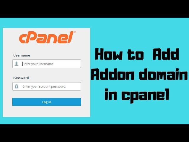 Addon Domain|How to add addon Domain|cpanel