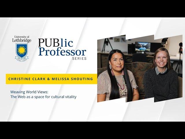 PUBlic Professor Series: Melissa Shouting & Christine Clark